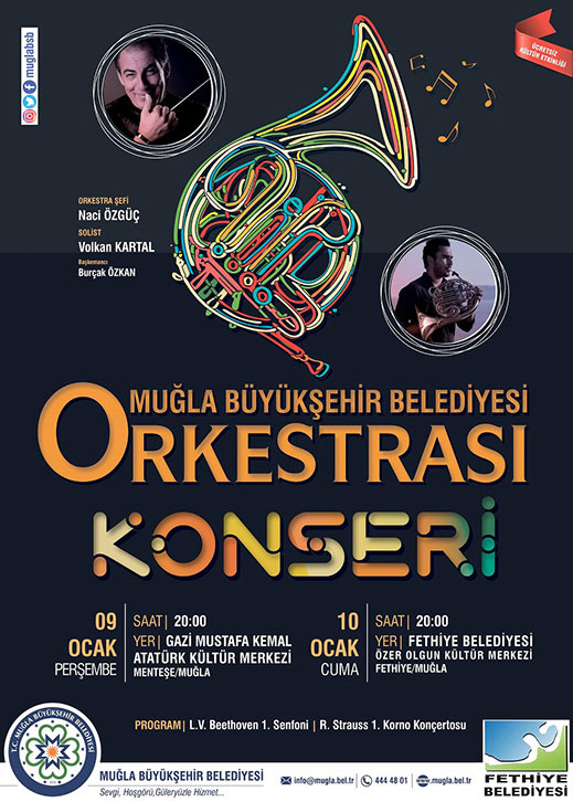 09.01.2020 / Muğla Büyükşehir Belediyesi Orkestrası Konseri