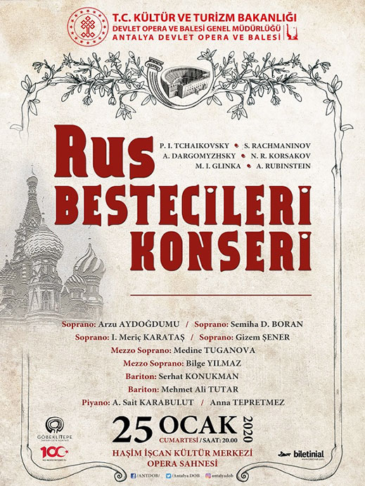 25.01.2020 / Rus Bestecileri Konseri