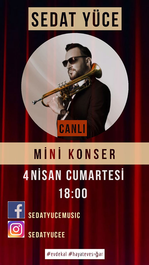 04.04.2020 / Sedat Yüce - Mini Konser