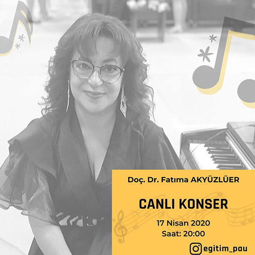 17.04.2020 / Fatıma Akyüzlüer - Canlı Dinleti