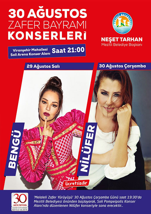 30.08.2017 / Zafer Bayramı Konserleri