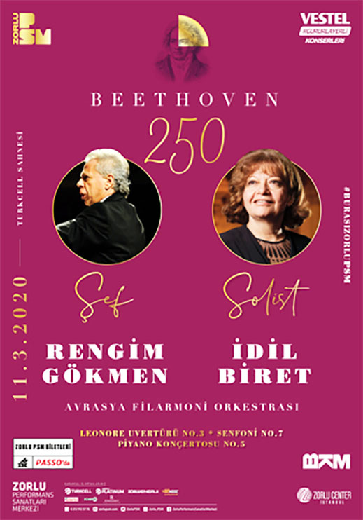 11.03.2020 / Beethoven'in 250. Yılı Dinletisi