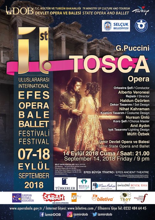 14.09.2018 / Efes Opera ve Bale Festivali - Tosca