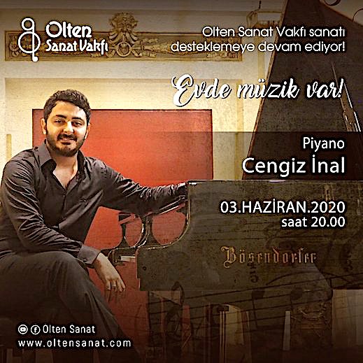 03.06.2020 / Cengiz İnal - Evde Müzik Var