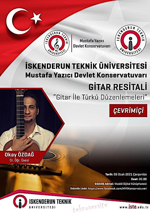 06.01.2021 / Okay Özdağ Gitar Resitali