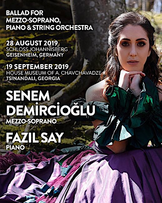 28.08.2019 / Ballad For Mezzosoprano, Piano & String Orchestra