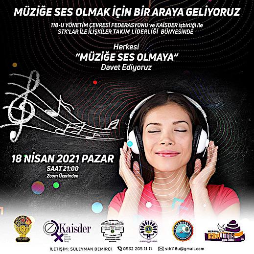 18.04.2021 / Müziğe Ses Olmaya Davet