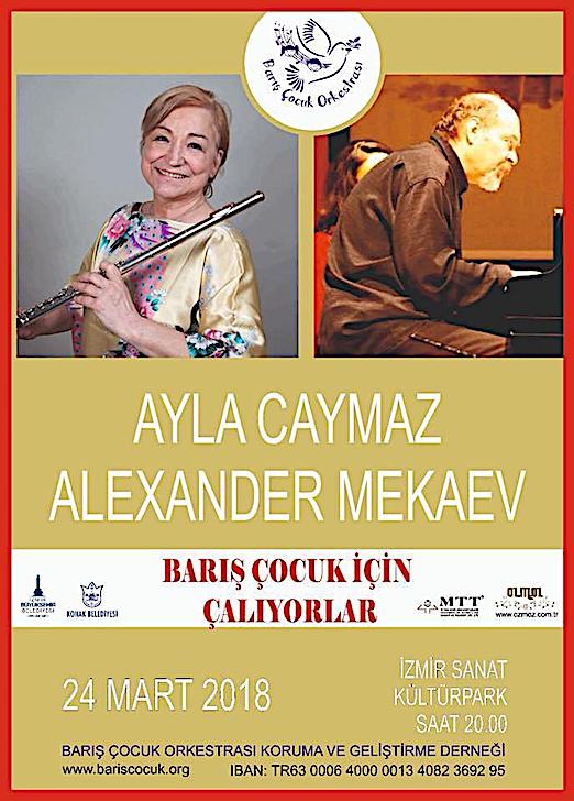 24.03.2018 / Barış Çocuk Orkestrası - Ayla Caymaz & Alexander Mekaev Dinletisi
