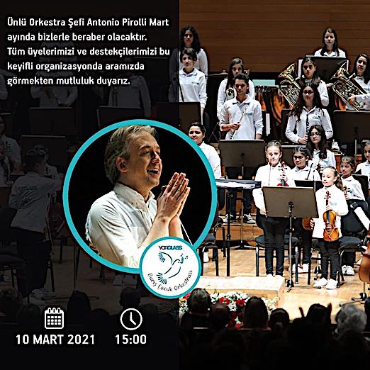 10.03.2021 / Yorglass Barış Çocuk Orkestrası Dinletisi