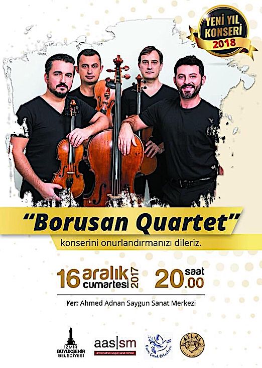 16.12.2017 / Borusan Quartet Dinletisi