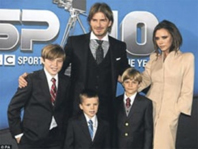 Victoria Beckham Kocası ve Oğullarıyla